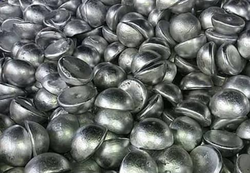 Aluminum Hemispheres — view 2