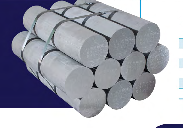 Strapped stack of aluminum alloy billets