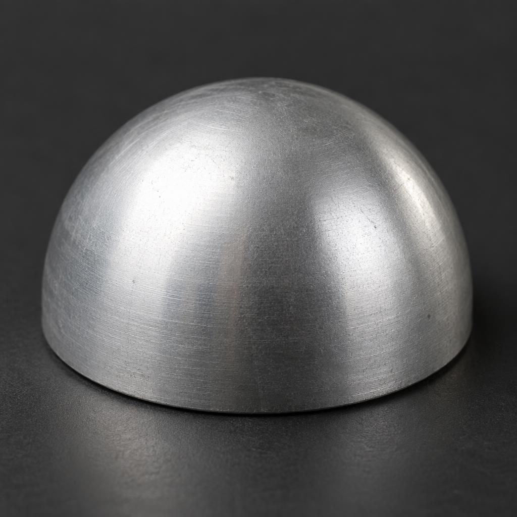 Aluminum Hemispheres — view 3
